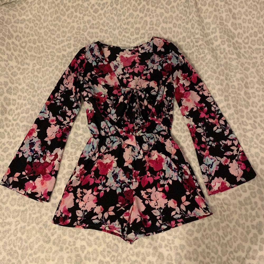 XS floral romper